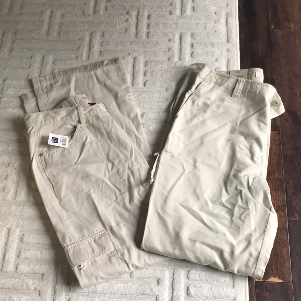 2 pairs NWT GAP pants size 16